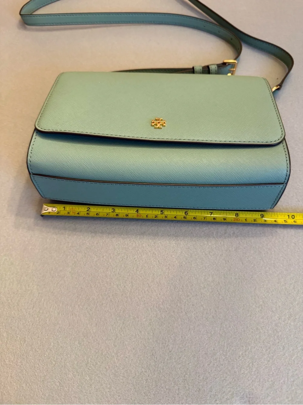 Tory Burch Jitney Green Emerson Crossbody Bag